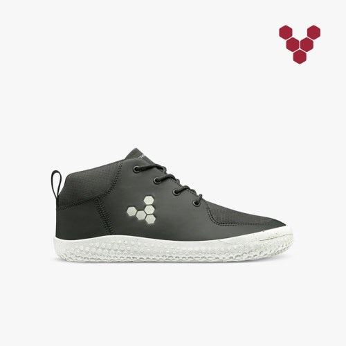 Vivobarefoot Primus II All Weather Juniors Trainers Dark Green UK ENUP